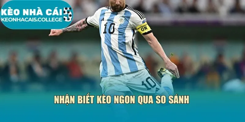 Nhận biết kèo ngon qua so sánh