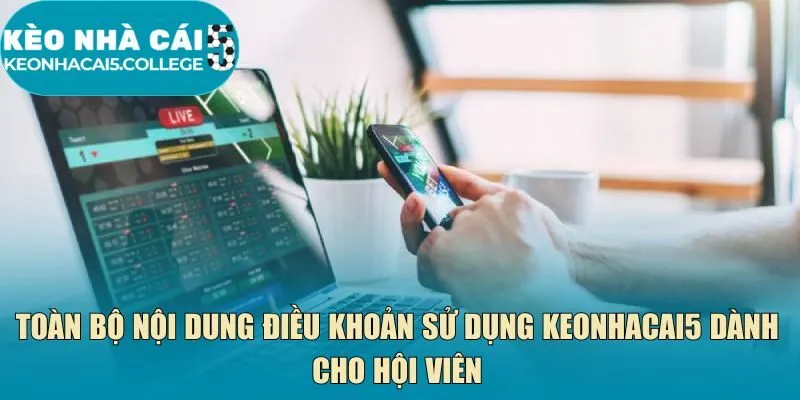 Toàn bộ nội dung điều khoản sử dụng Keonhacai5 dành cho hội viên